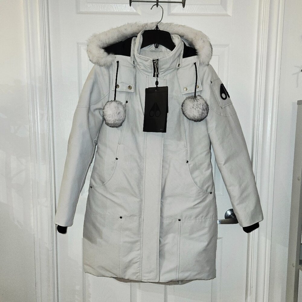 MOOSE KNUCKLES ORIGINAL SHEARLING STIRLING PARKA - XSMALL
